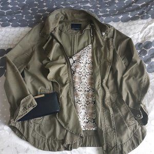 Banana Republic twill utility jacket